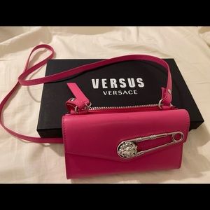 Versace loinhead Crossbody Wallet